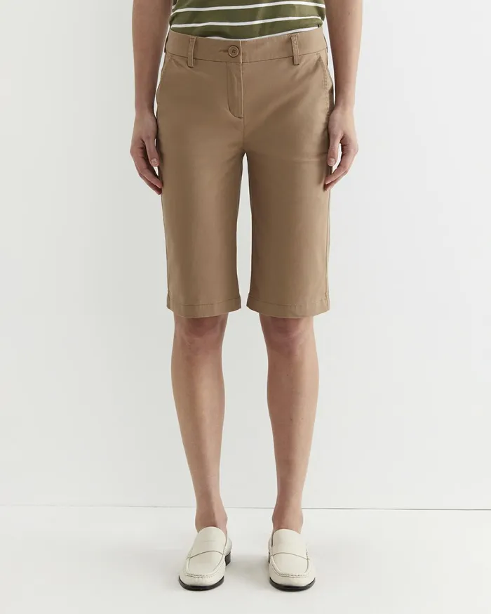 Sportscraft Laura Chino Short Tan Women Shorts