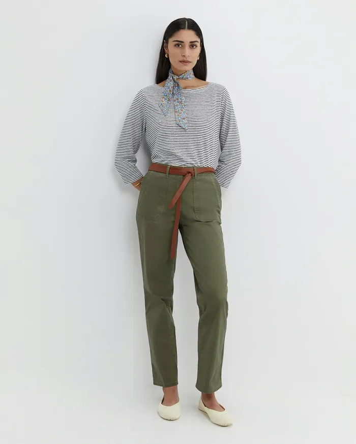 Sportscraft Laura Pocket Pant Khaki Women Pants