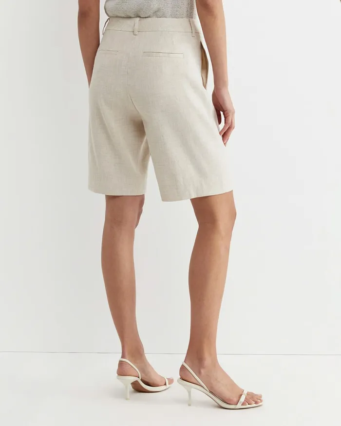 Sportscraft Lena Bermuda Linen Short String Women Shorts