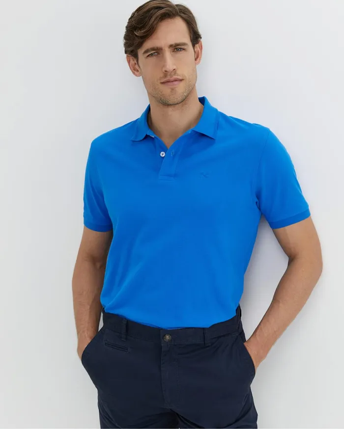 Sportscraft SC Pique Polo Cobalt Men TShirts and Polos