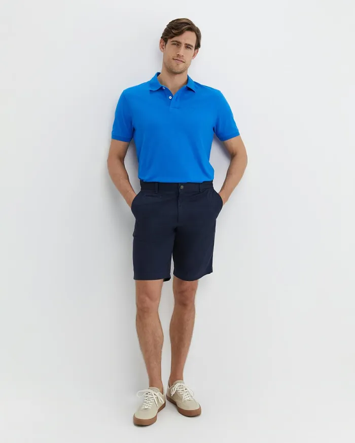 Sportscraft SC Pique Polo Cobalt Men TShirts and Polos