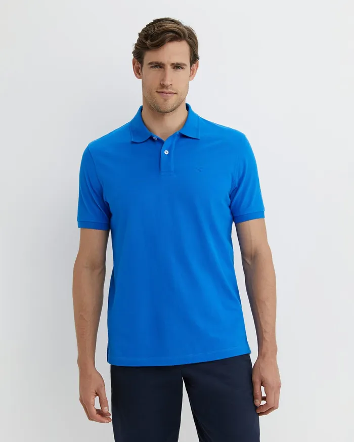 Sportscraft SC Pique Polo Cobalt Men TShirts and Polos