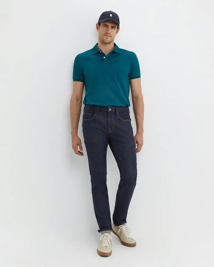 Sportscraft SC Pique Polo Dark Teal Men TShirts and Polos