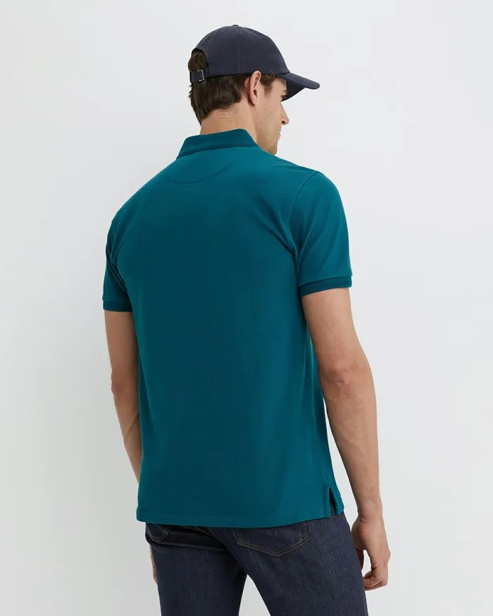 Sportscraft SC Pique Polo Dark Teal Men TShirts and Polos