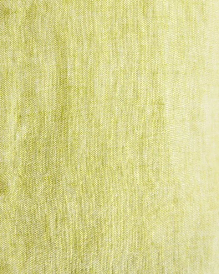 Sportscraft Short Sleeve Stanton Linen Shirt Lime Men Shirts