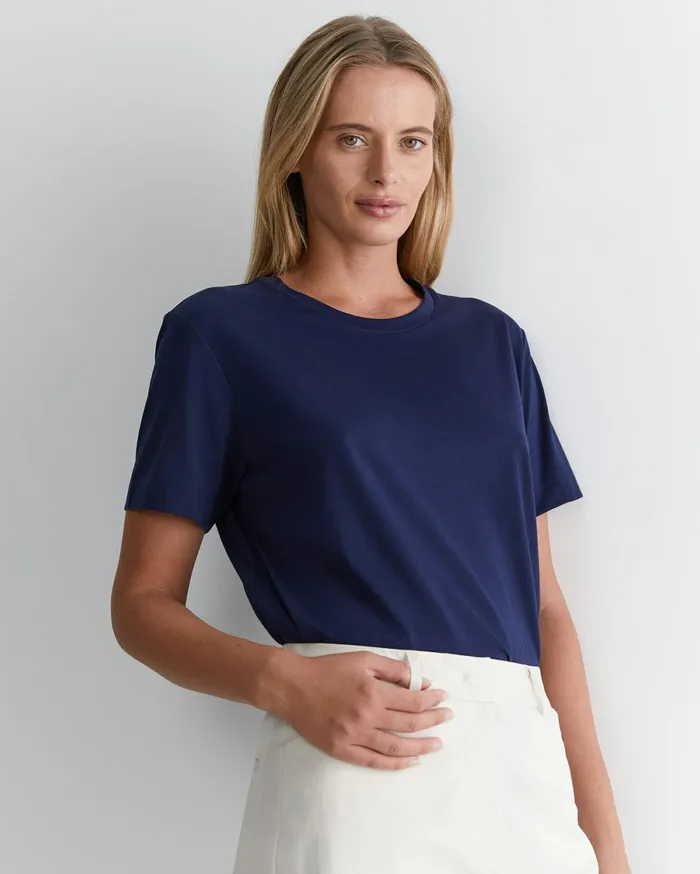 Sportscraft The Essential Tee Navy Women Tops and Tees