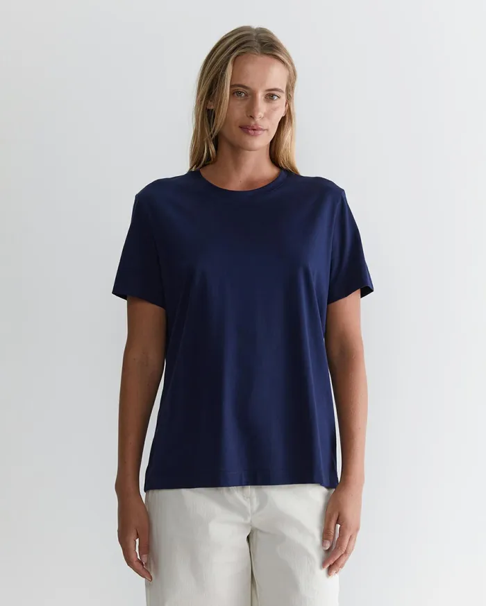 Sportscraft The Essential Tee Navy Women Tops and Tees
