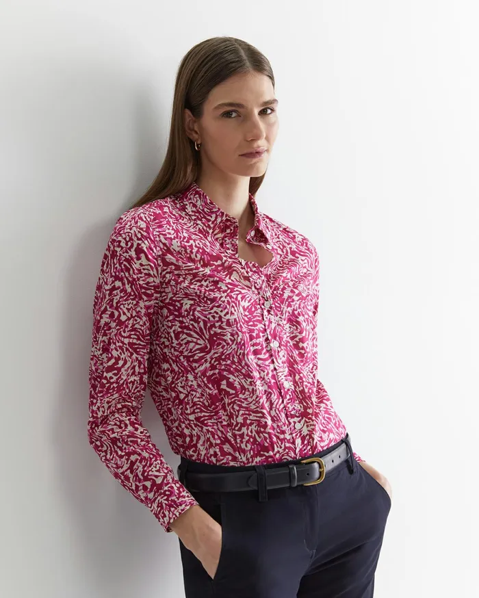Sportscraft Tilly Lily Voile Shirt Multi Women Shirts