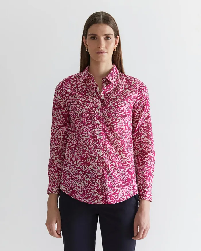 Sportscraft Tilly Lily Voile Shirt Multi Women Shirts