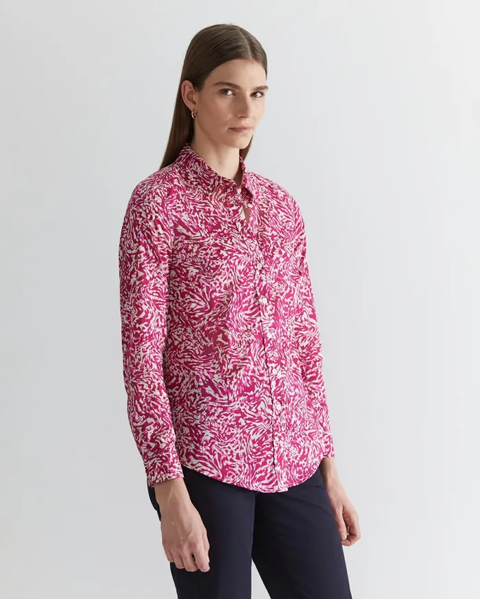 Sportscraft Tilly Lily Voile Shirt Multi Women Shirts