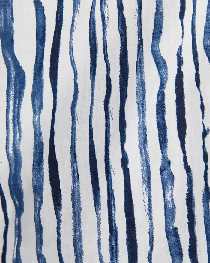 Sportscraft Tina Stripe Lily Voile Shirt Navywhite Women Shirts
