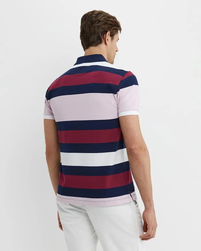 Sportscraft Yarra Polo Pink Multi Men TShirts and Polos