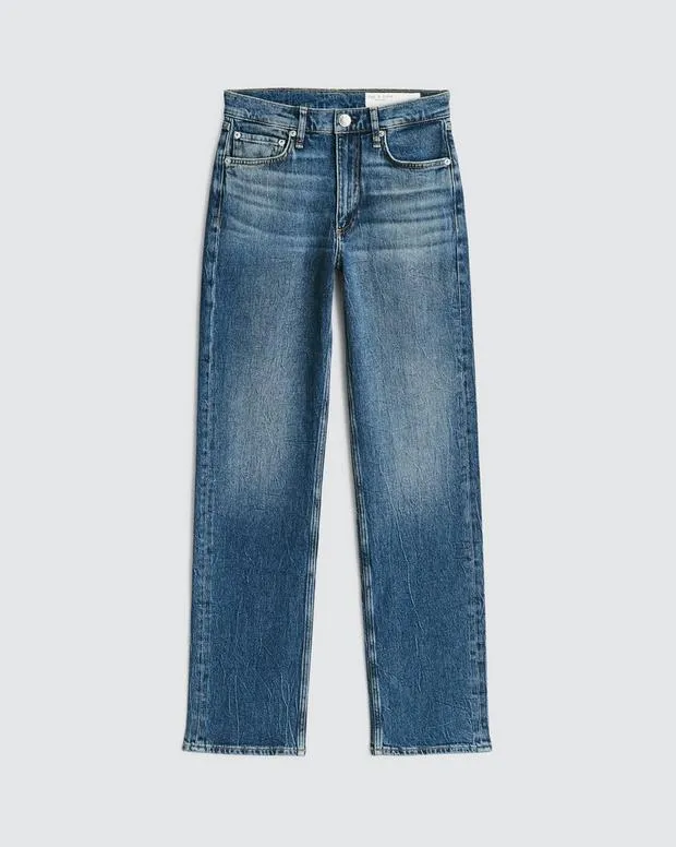 Straight and SlimJeans rag and bone Women Harlow Full Length Straight Jean Kendra