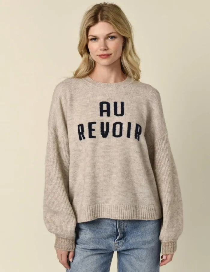 Sundry Clothing Sweaters Women Women039s Au Revoir Insarsia Sweater In Oyster Oyster Sundry Clothing Sweaters Women Women039s Au Revoir Insarsia Sweater In Oyster Oyster