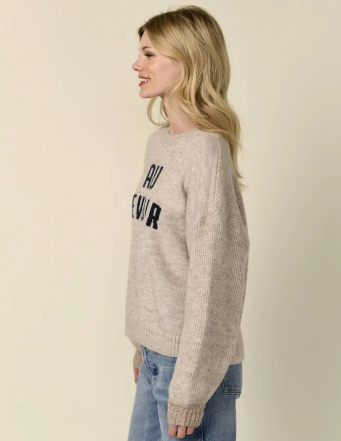 Sundry Clothing Sweaters Women Women039s Au Revoir Insarsia Sweater In Oyster Oyster Sundry Clothing Sweaters Women Women039s Au Revoir Insarsia Sweater In Oyster Oyster