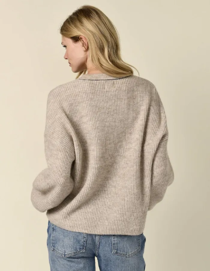 Sundry Clothing Sweaters Women Women039s Au Revoir Insarsia Sweater In Oyster Oyster Sundry Clothing Sweaters Women Women039s Au Revoir Insarsia Sweater In Oyster Oyster