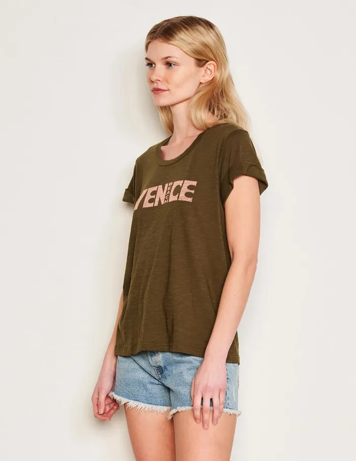 Sundry Clothing Tees Women Women039s Venice Rolled Sleeve Tee In Olive Olive Sundry Clothing Tees Women Women039s Venice Rolled Sleeve Tee In Olive Olive