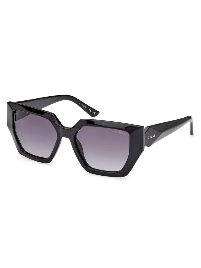 Sunglasses Emilia Geometric Plastic Sunglasses Silver GUESS Women Sunglasses Emilia Geometric Plastic Sunglasses Silver GUESS Women