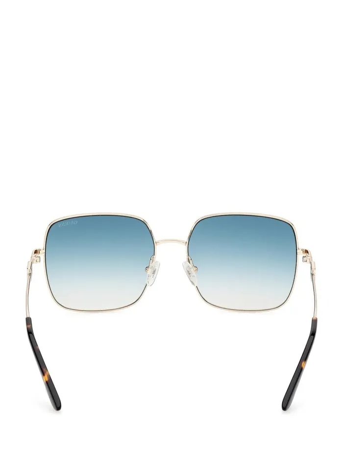 Sunglasses GUESS Women Oversized Square G Metal Sunglasses Gld Sunglasses GUESS Women Oversized Square G Metal Sunglasses Gld