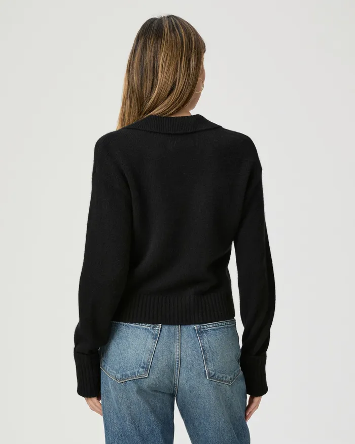 Sweaters and Sweatshirts Women Maxie Sweater 8211 Black Cashmere PAIGE
