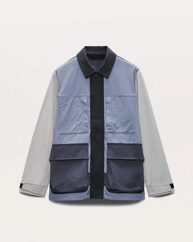 Sweaters rag and bone Men Pace ColorBlocked Chore Jacket Grey Multi