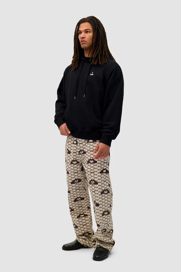 Sweats capuche Sweat capuche avec logo en forme de cur Noir 8211 Arte Antwerp Men