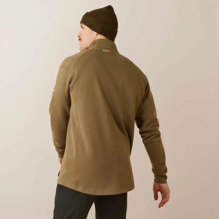 Sweatshirts and Hoodies Men Ariat FR Rev 14 Zip Top Beech