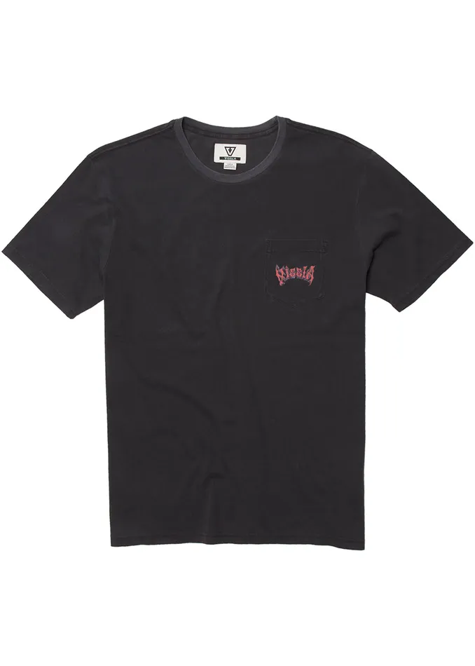 Swelligans Ss Pkt Tee Phantom Men Premium Tees Vissla Swelligans Ss Pkt Tee Phantom Men Premium Tees Vissla