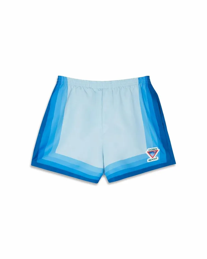 Swimwear Men Casablanca Paris Blue Gradient Swim Trunks
