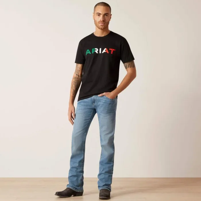 TShirts and Polos Men Ariat Ariat Viva Mexico TShirt Black TShirts and Polos Men Ariat Ariat Viva Mexico TShirt Black