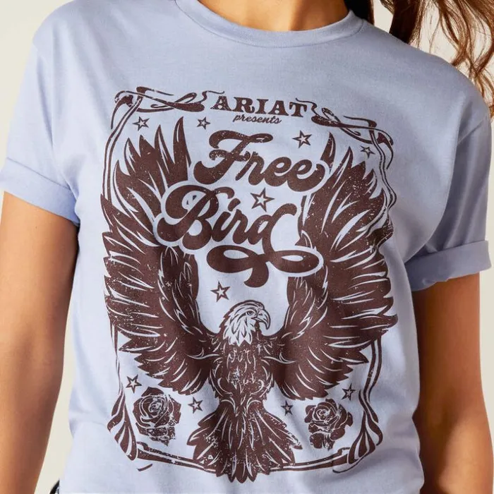 TShirts and Tops Women Ariat Ariat American Free TShirt Orchid Heather TShirts and Tops Women Ariat Ariat American Free TShirt Orchid Heather