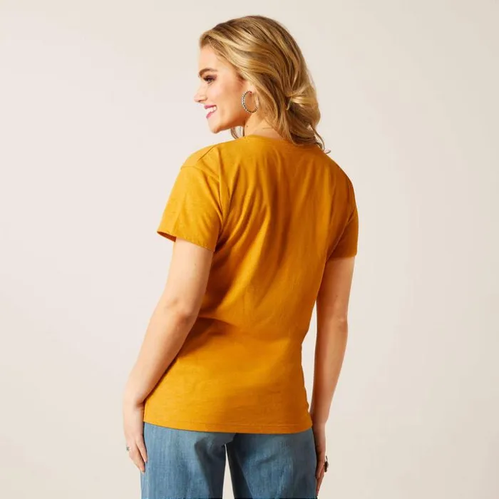 TShirts and Tops Women Ariat Ariat Bootscape TShirt Buckhorn Heather TShirts and Tops Women Ariat Ariat Bootscape TShirt Buckhorn Heather
