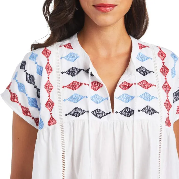 TShirts and Tops Women Ariat Billie Tunic White TShirts and Tops Women Ariat Billie Tunic White