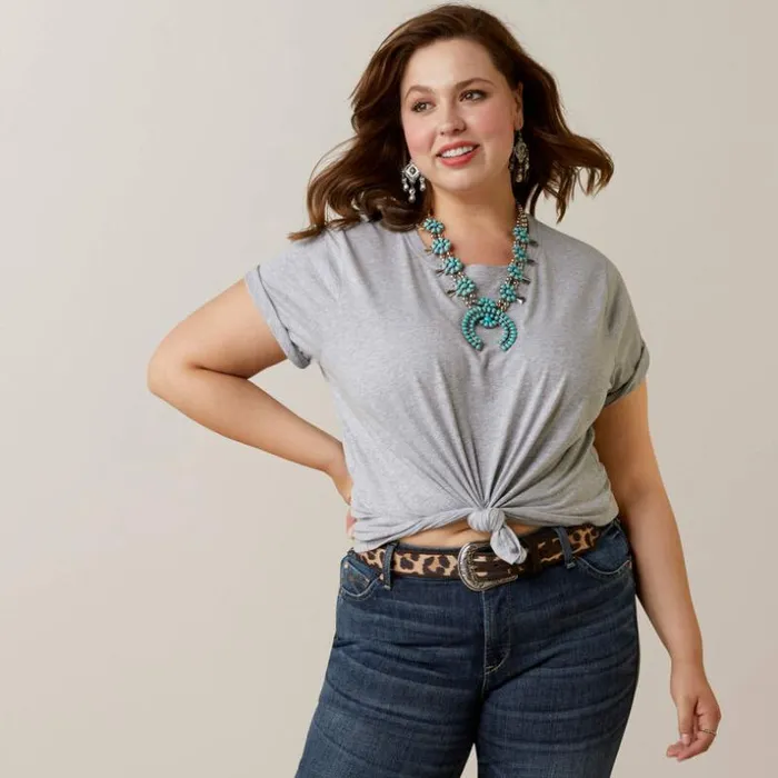 TShirts and Tops Women Ariat Fly High TShirt Light Heather Grey TShirts and Tops Women Ariat Fly High TShirt Light Heather Grey