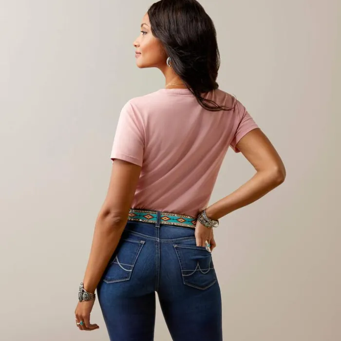 TShirts and Tops Women Ariat Mojave Tee TShirt Island Blush