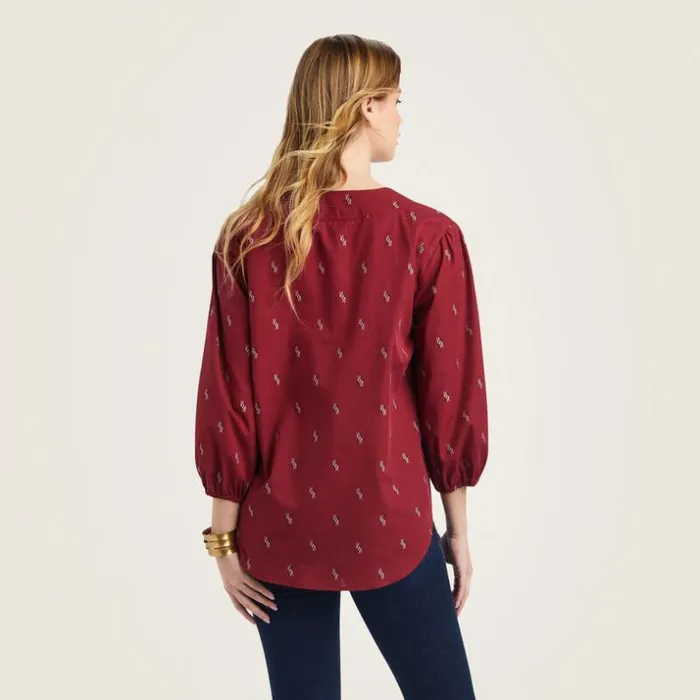 TShirts and Tops Women Ariat Peasant Top Chimayo Blouse Chimayo Dobby TShirts and Tops Women Ariat Peasant Top Chimayo Blouse Chimayo Dobby