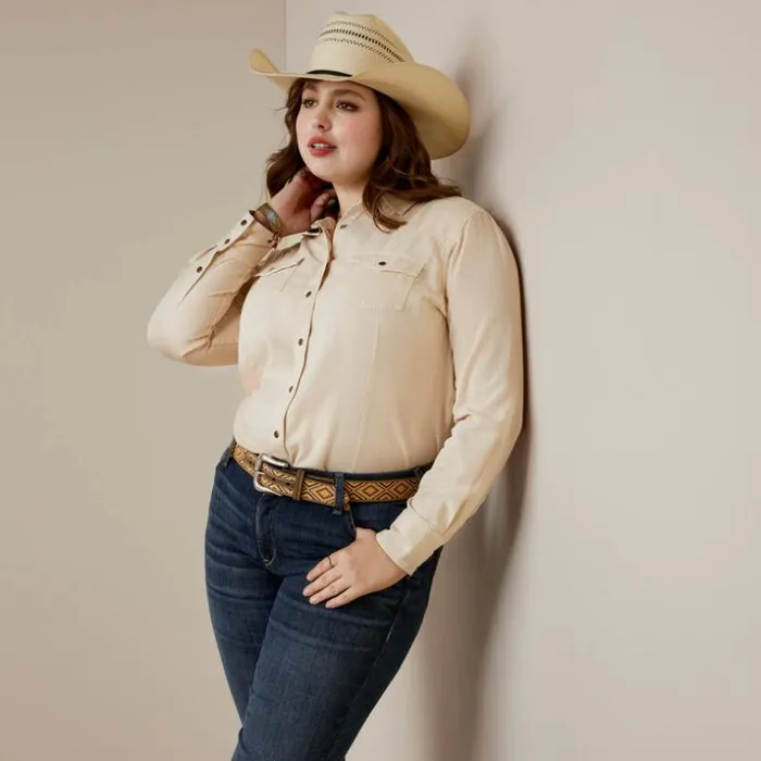 TShirts and Tops Women Ariat REAL Jurlington Snap Shirt Sandshell TShirts and Tops Women Ariat REAL Jurlington Snap Shirt Sandshell