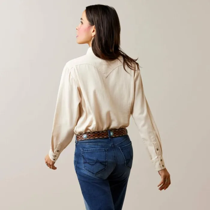 TShirts and Tops Women Ariat REAL Jurlington Snap Shirt Sandshell TShirts and Tops Women Ariat REAL Jurlington Snap Shirt Sandshell