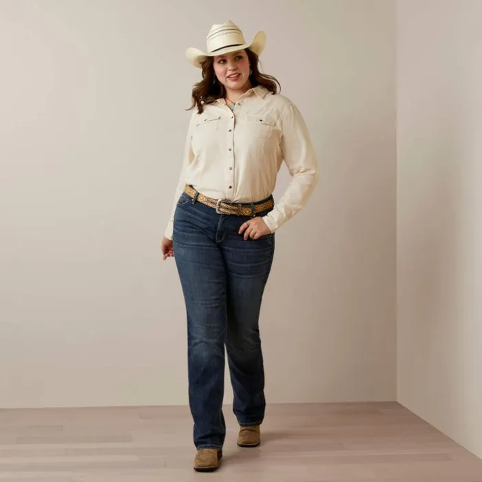 TShirts and Tops Women Ariat REAL Jurlington Snap Shirt Sandshell TShirts and Tops Women Ariat REAL Jurlington Snap Shirt Sandshell