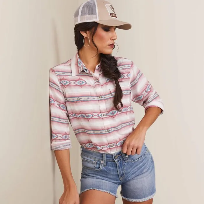 TShirts and Tops Women Ariat REAL Kaycee Classic Fit Shirt Kaycee Jcd