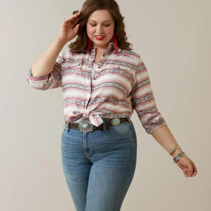 TShirts and Tops Women Ariat REAL Kaycee Classic Fit Shirt Kaycee Jcd TShirts and Tops Women Ariat REAL Kaycee Classic Fit Shirt Kaycee Jcd