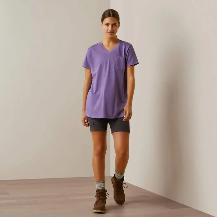 TShirts and Tops Women Ariat Rebar Cotton Strong American Flag Graphc TShirt Paisley Purple TShirts and Tops Women Ariat Rebar Cotton Strong American Flag Graphc TShirt Paisley Purple