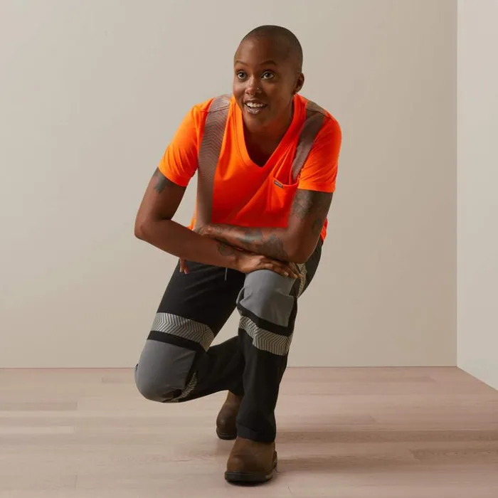 TShirts and Tops Women Ariat Rebar HiVis ANSI TShirt Hi Vis Orange TShirts and Tops Women Ariat Rebar HiVis ANSI TShirt Hi Vis Orange