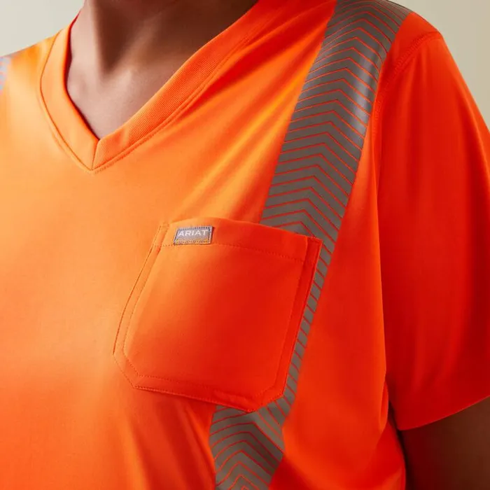 TShirts and Tops Women Ariat Rebar HiVis ANSI TShirt Hi Vis Orange TShirts and Tops Women Ariat Rebar HiVis ANSI TShirt Hi Vis Orange