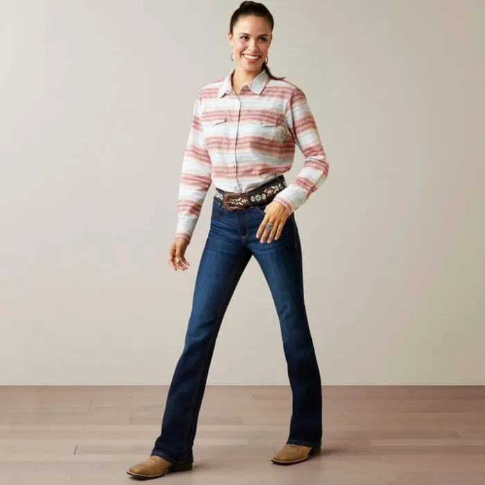 TShirts and Tops Women Ariat Savannah Shirt Jacquard TShirts and Tops Women Ariat Savannah Shirt Jacquard