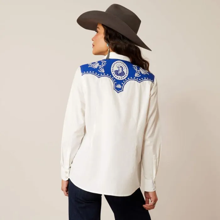 TShirts and Tops Women Ariat Sendero Senorita Shirt Blanc TShirts and Tops Women Ariat Sendero Senorita Shirt Blanc