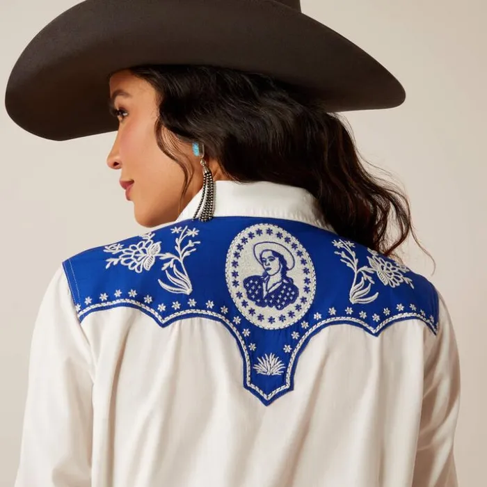 TShirts and Tops Women Ariat Sendero Senorita Shirt Blanc TShirts and Tops Women Ariat Sendero Senorita Shirt Blanc