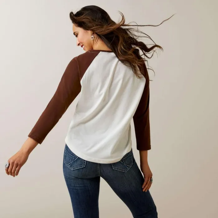 TShirts and Tops Women Ariat Wild Ride Tee Cloud Dancer TShirts and Tops Women Ariat Wild Ride Tee Cloud Dancer