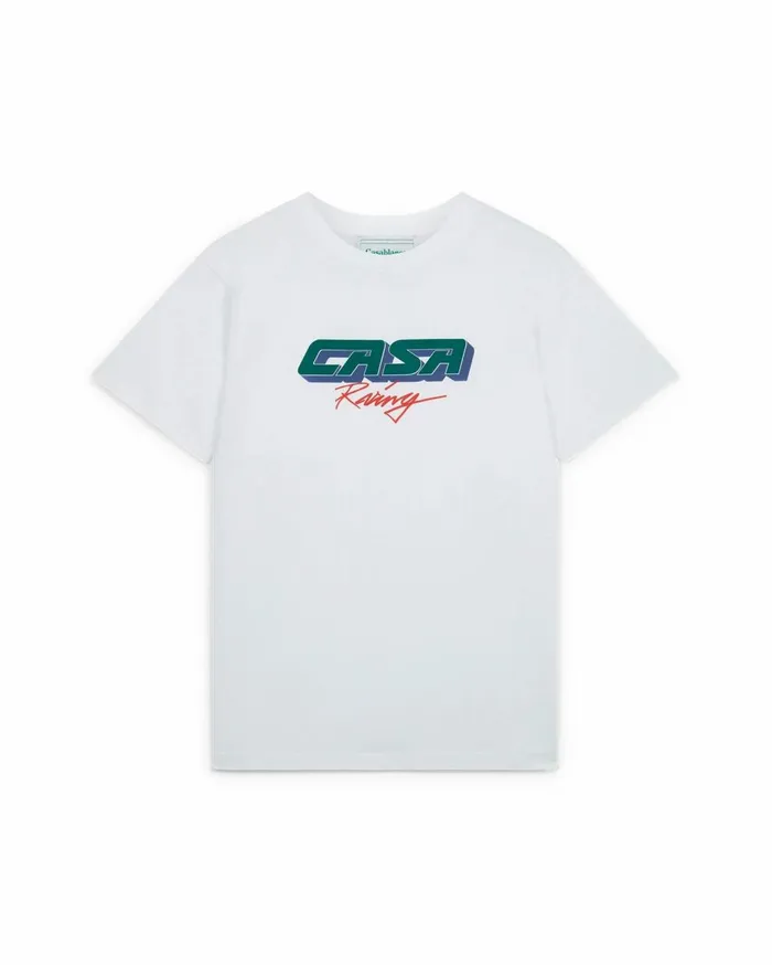 TShirts MenWomen Casablanca Paris Casa Racing 3D Oversized TShirt