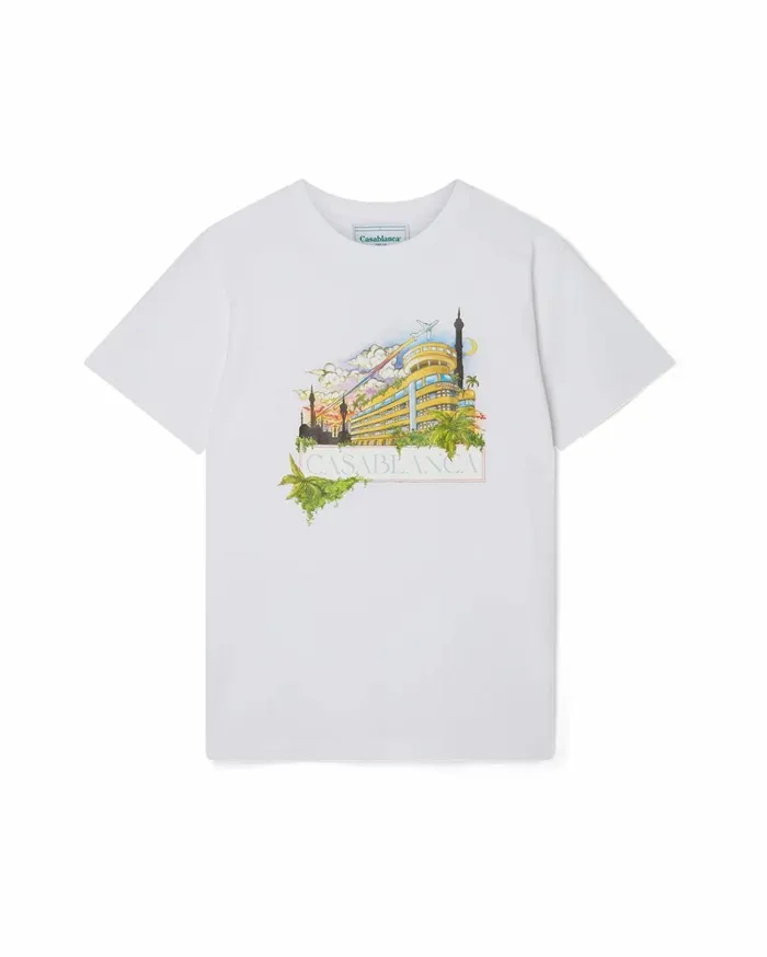TShirts MenWomen Casablanca Paris Casablanca Palace TShirt